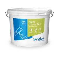 Интериорен грунд в бял цвят 2 в 1