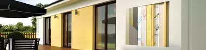 Glasroc X фасадна система за сгради с дървена конструкция